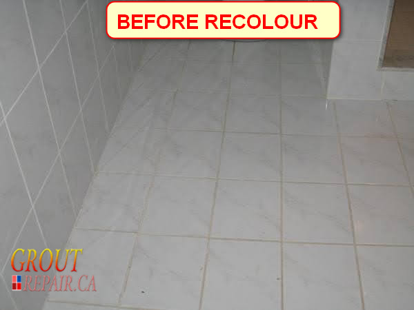 Tile and Grout Cleaning, Grout Re-Coloring